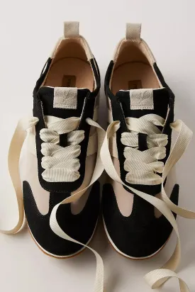 Aces Tennis Shoes - Black/Oyster Combo