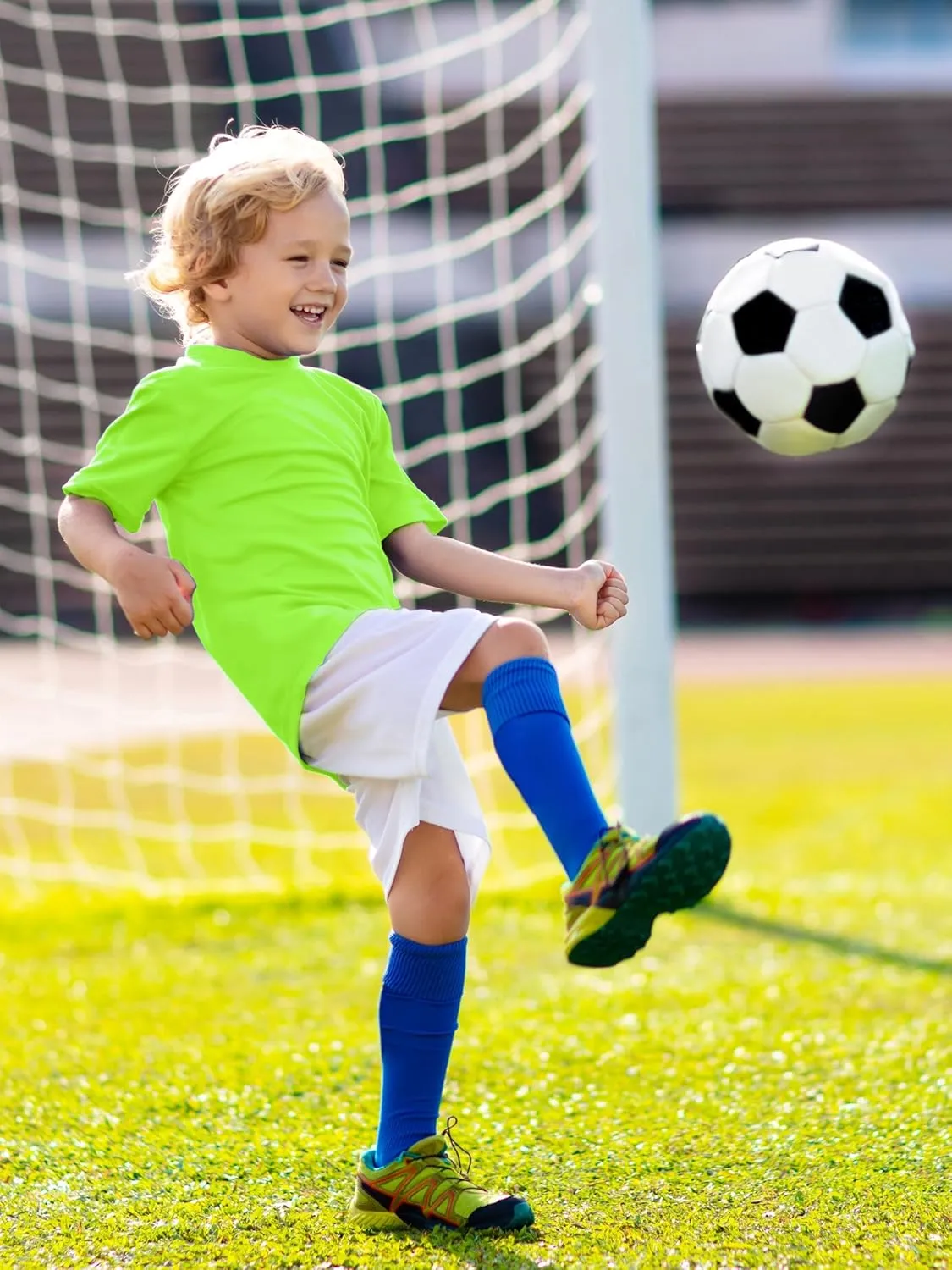 Boys Neon Shirts Dry Fit Athletic T Shirts UPF 50  Performance Cooling Shirt Short Sleeve Rash Guard Kids Top for Boys Girls