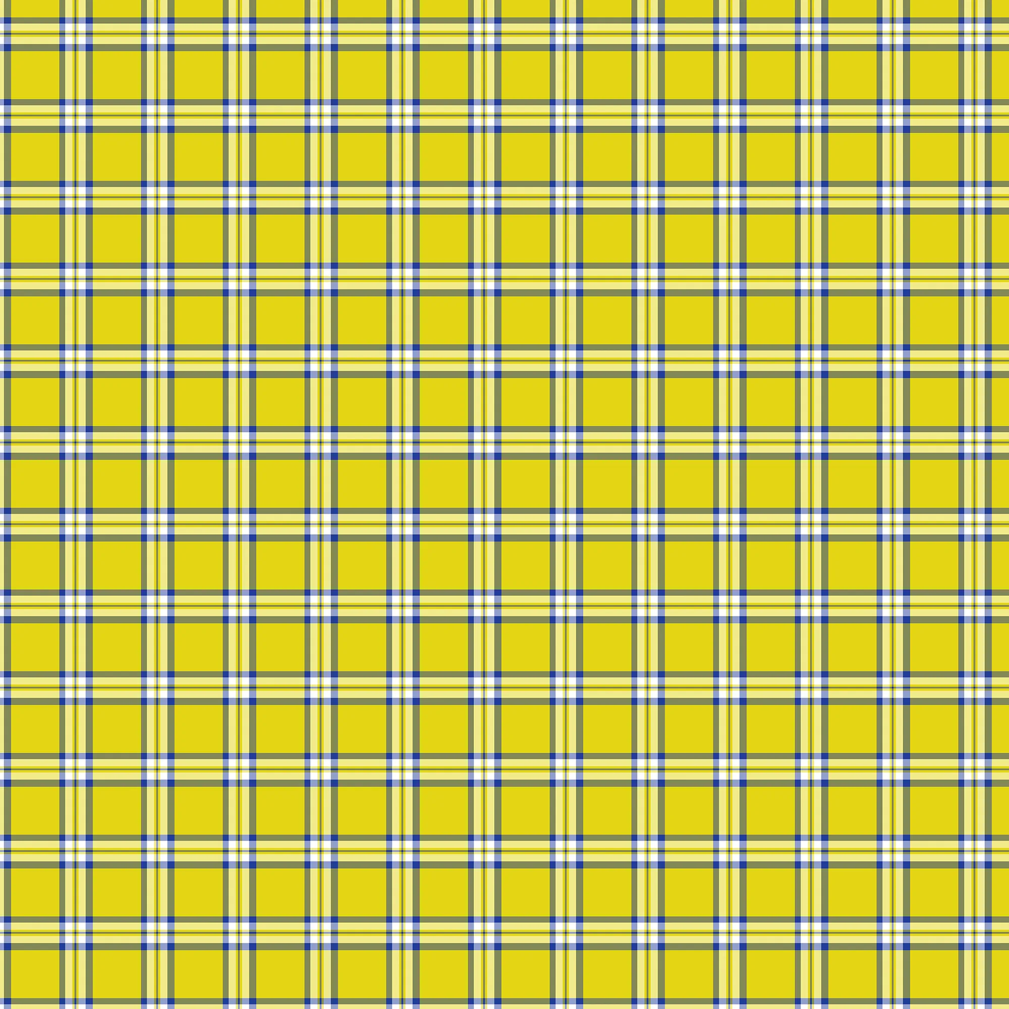 Clueless Yellow Plaid High-Waisted Leggings