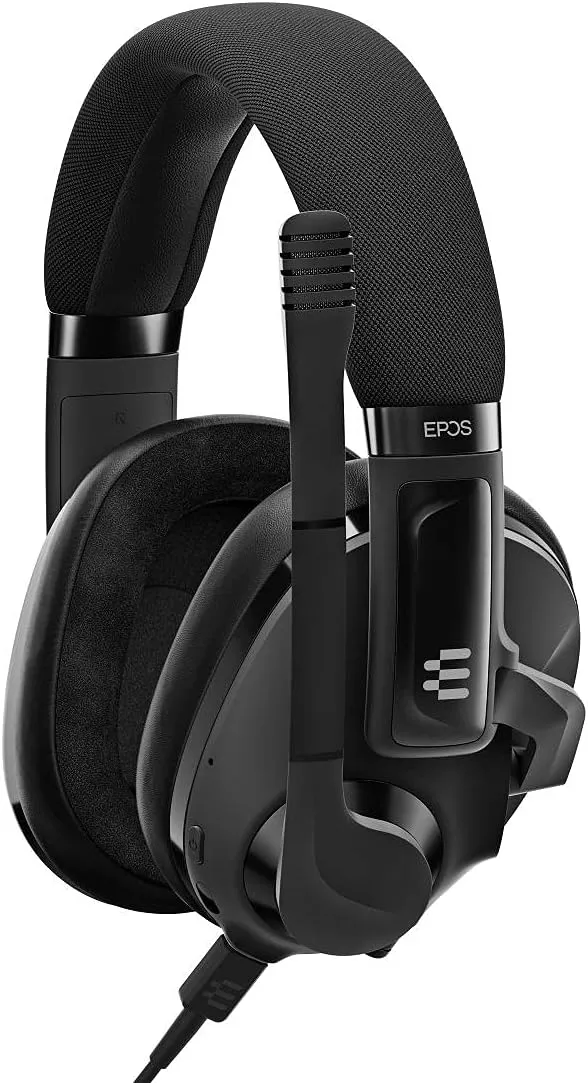 EPOS Audio H3 Hybrid Closed Acoustic Bluetooth Gaming Headset (Black) (Renewed)