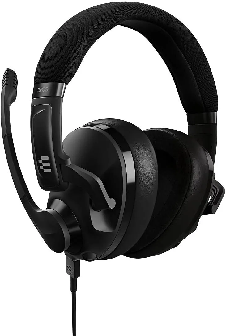 EPOS Audio H3 Hybrid Closed Acoustic Bluetooth Gaming Headset (Black) (Renewed)