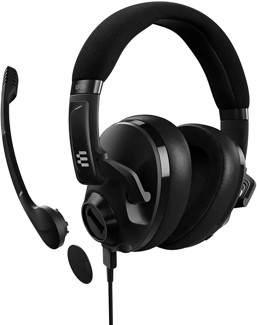 EPOS Audio H3 Hybrid Closed Acoustic Bluetooth Gaming Headset (Black) (Renewed)