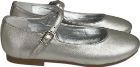 Papouelli Metallic Leather Avery Mary Janes UK 12.5 EU 31 👼