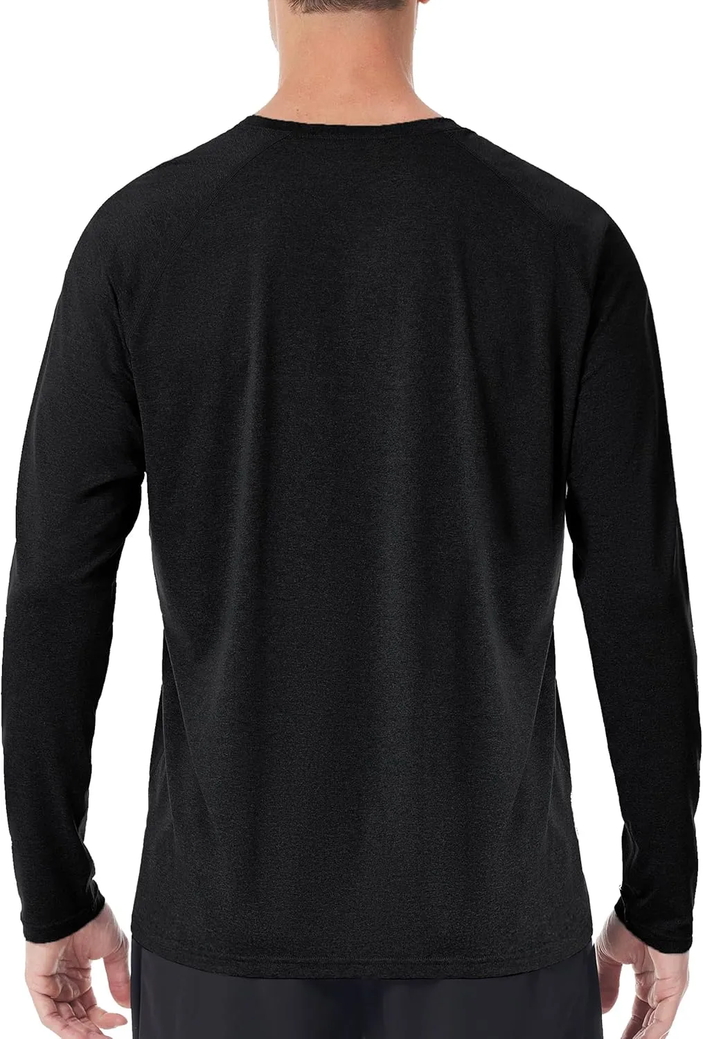 Roadbox UPF 50  Sun Shirts for Men, UV Protection Long Sleeve Swim Shirt, Lightweight Rash Guard for Fishing Hiking Running