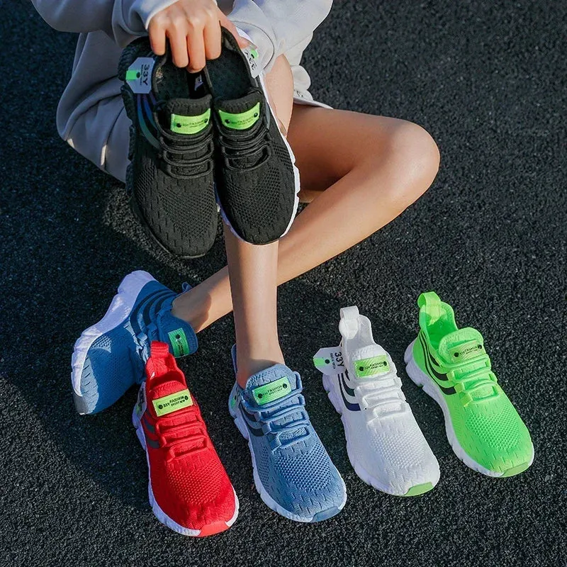 Women Sneakers Trend 2024 Summer Lightweight Woman Sports Shoes Platform Casual Running Ladies Tennis Shoes Luxury Brand Shoe